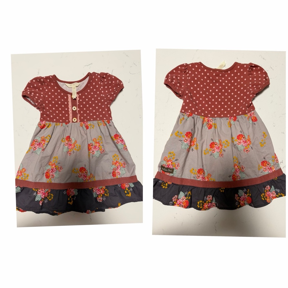 Lot of 7 Matilda Jane clothing. 4 dresses, 2 tops, 1 pants. Size 2 & 18-24 mths - Picture 7 of 16